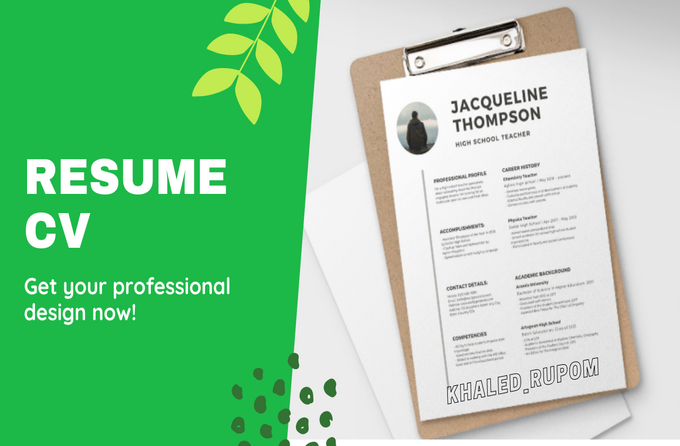 Write, design and edit CV Resume with LinkedIn optimization 