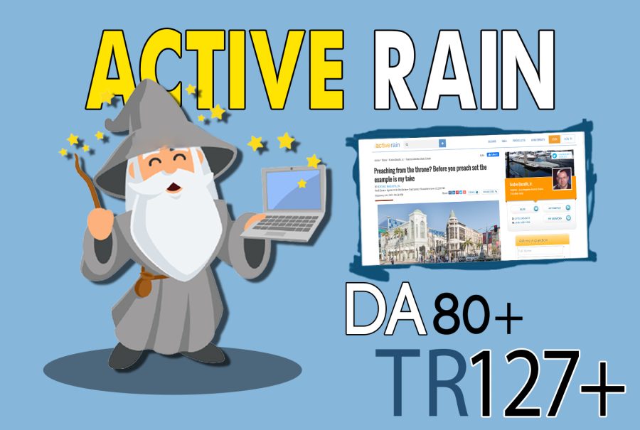 I will publish high quality guest post on activerain da 68 