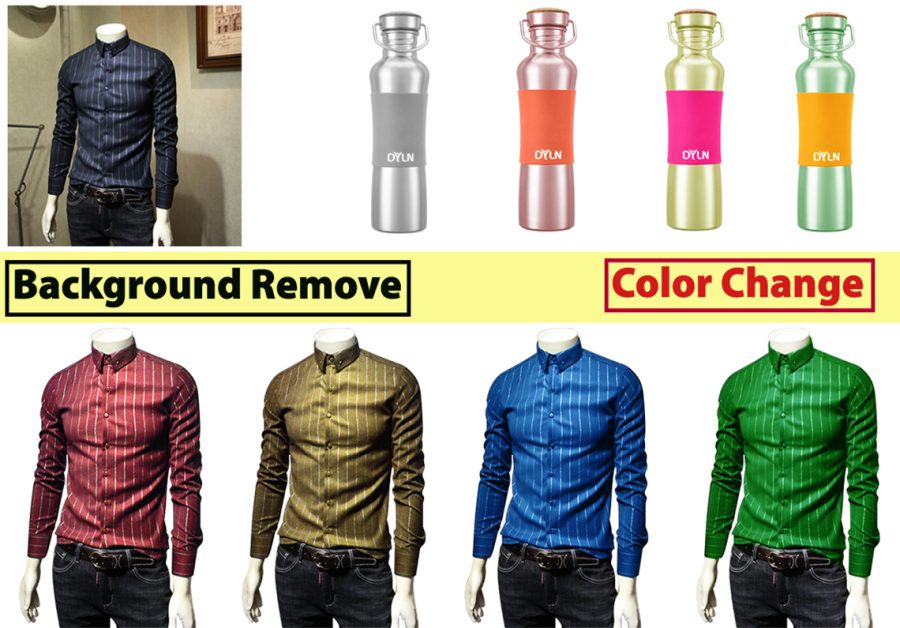 10 photo i will change color or remove background 
