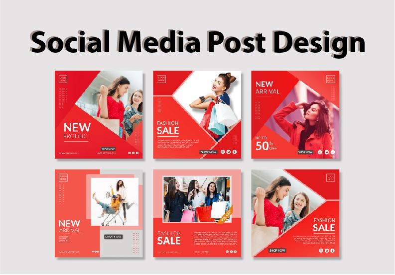 I will create 2 Instagram post design for you