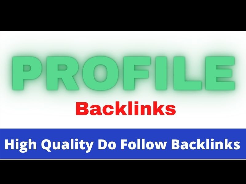 Profile backlink I will do manually 100, SEO Friendly listing for high ranking 