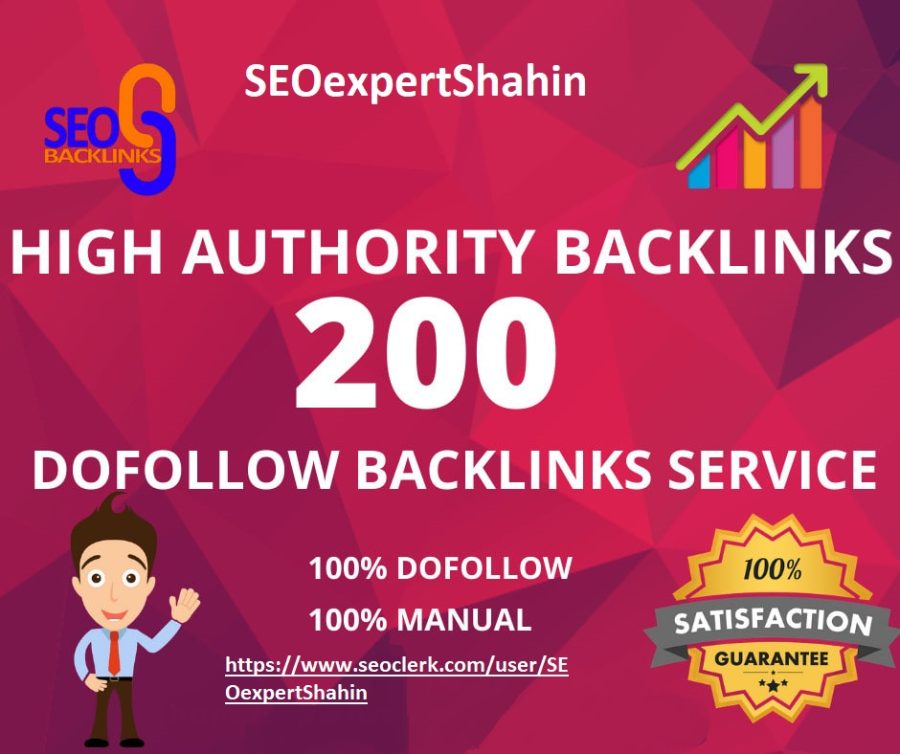 I will create 200 high authority dofollow blog comment backlinks