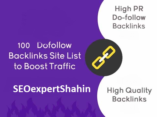 I will create 100 manual high authority dofollow backlinks