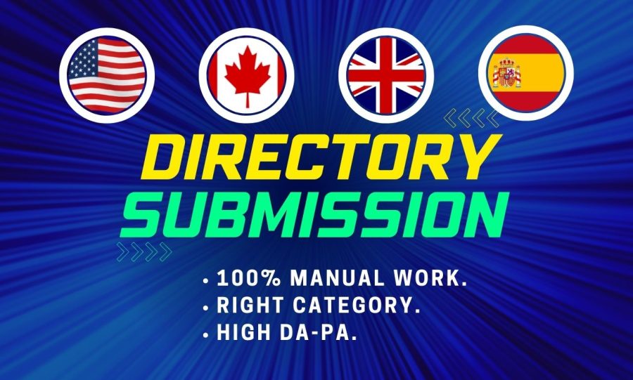 I Will Do 100 High-Quality Manually Directory Submission for Local SEO