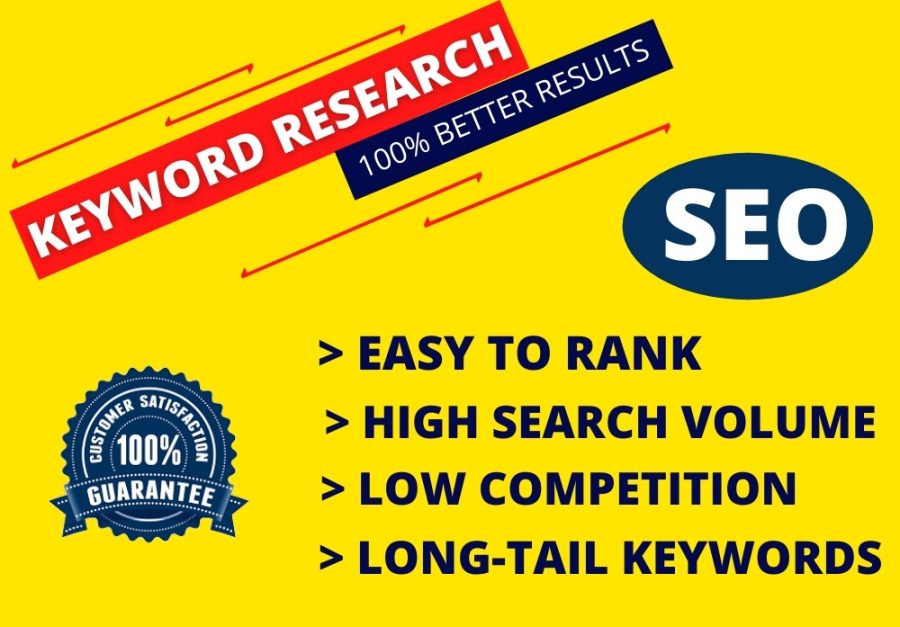 I will do the best SEO keyword research for your niche 