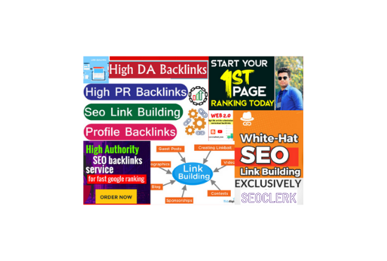 I will create contextual off page SEO backlinks on high DA