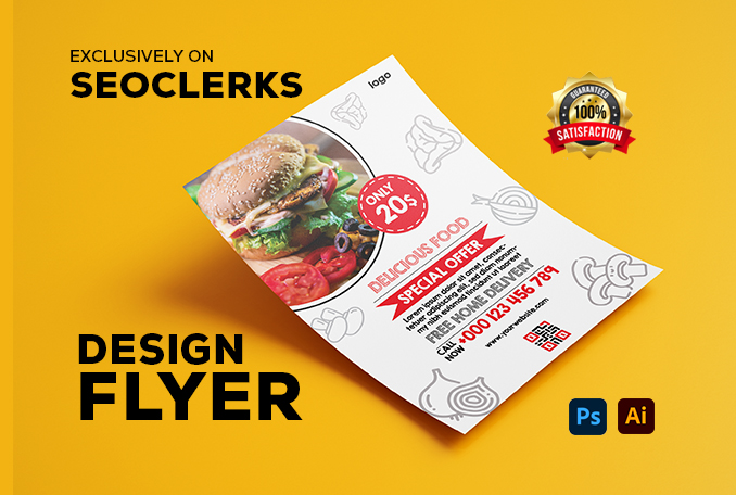 I will do corporate, travel, food or any kind of flyer design 