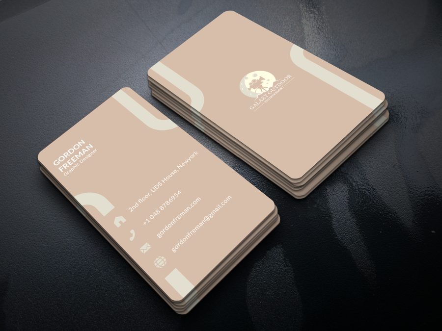 I will design modern luxury business card