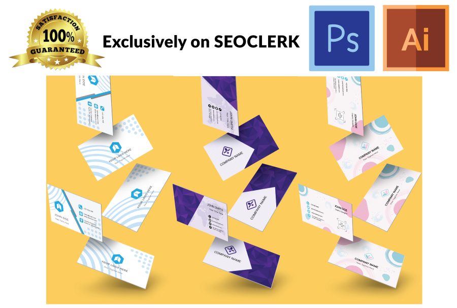 design exclusive, unique business card for you in 24 hr