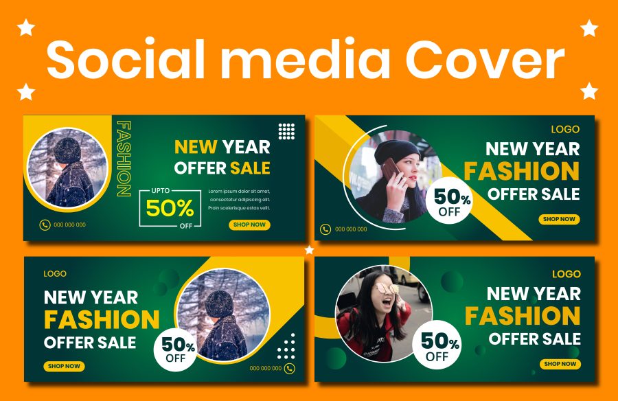 I will design stunning covers and headers for your online profiles.