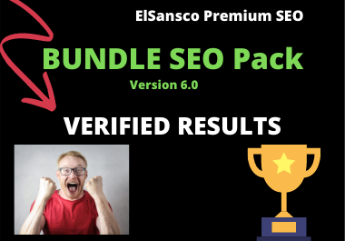 Premium Bundle SEO Package 2020. Ranking Improvements, Tracking and Verified Results