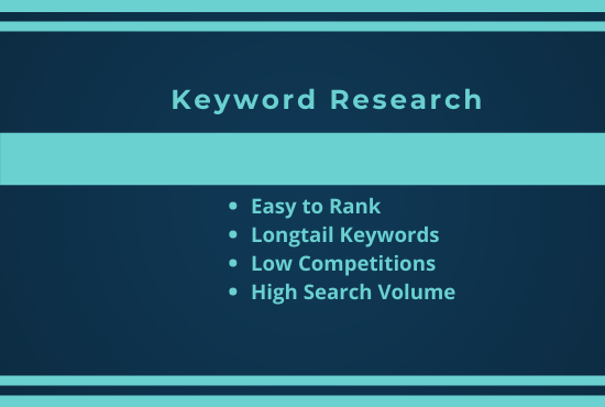 I will provide the finest SEO keyword for your website