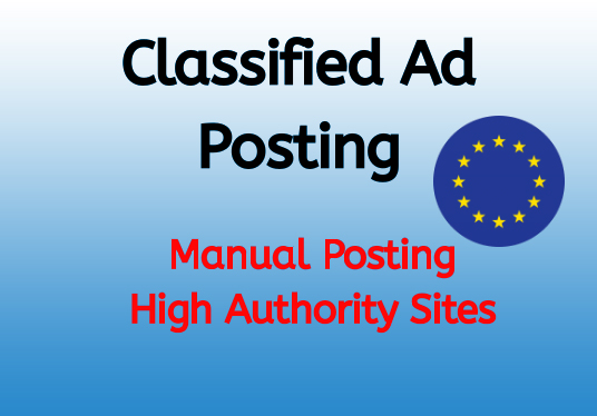 I will do promote high quality ad posting.