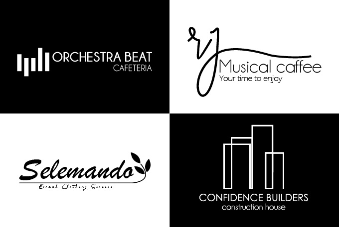 I will do simple minimalist logo design