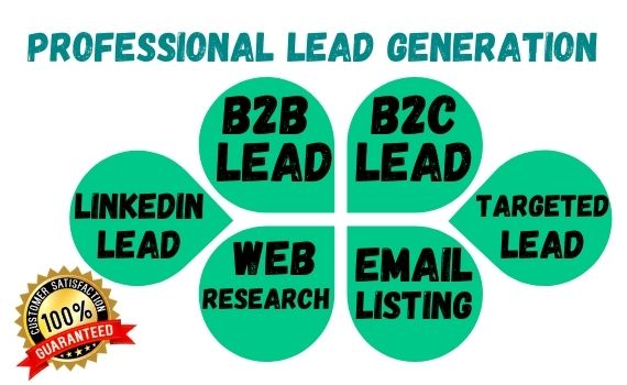 I will be your best professional lead generator 