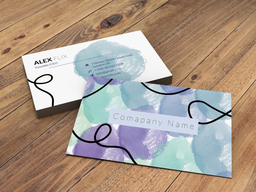I will design minimal and very unique business card for you