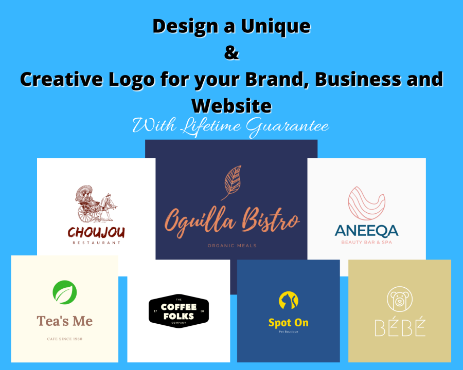 Design a Creative Logo for your Brand, Business etc.. in 24 hrs