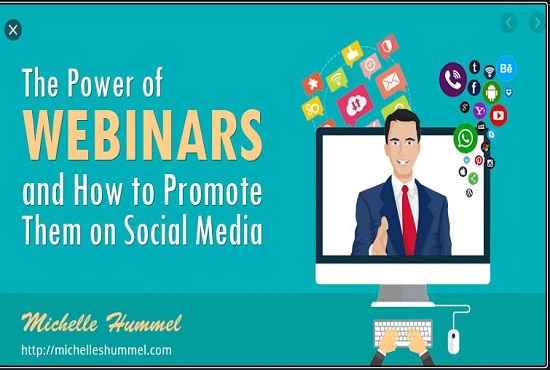 I will be your professional webinar promoter for your business