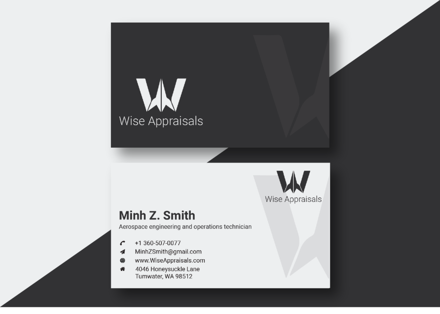 I will design unique minimal business card design