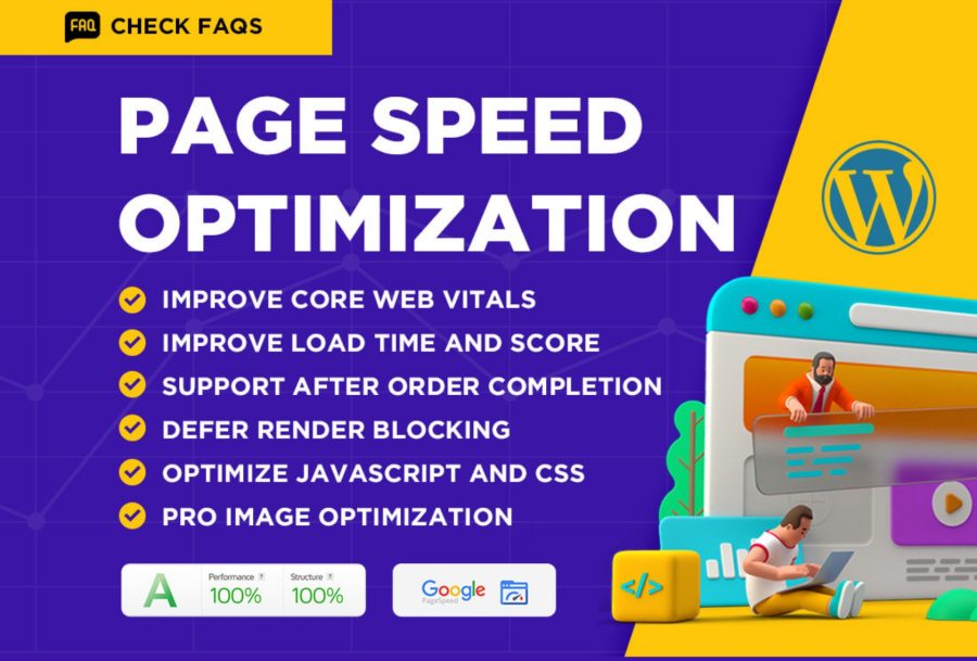 I will increase WordPress speed optimization for google pagespeed insight