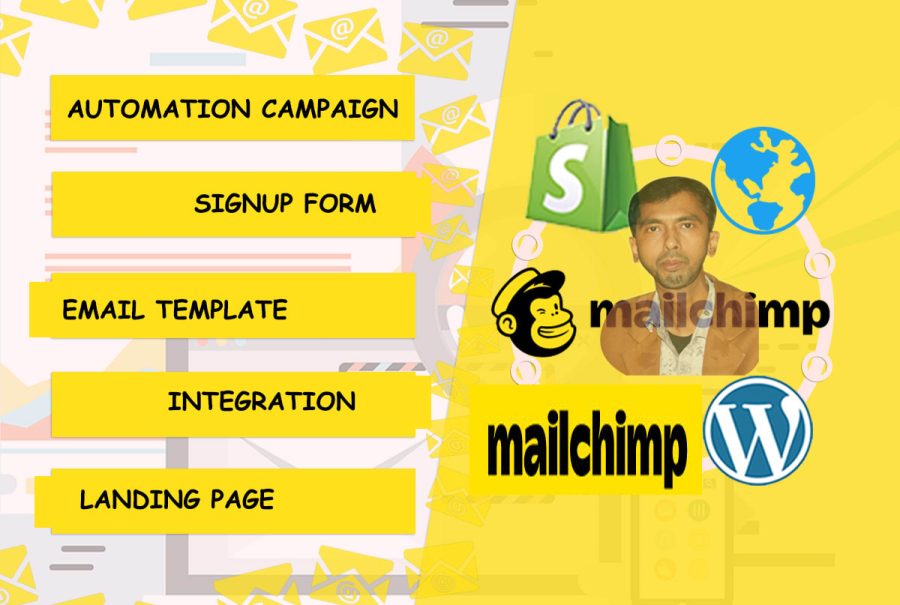 I will create a responsive Mailchimp email template, campaign