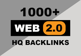 I will do your blog with 1000+ web 2.0 backlinks