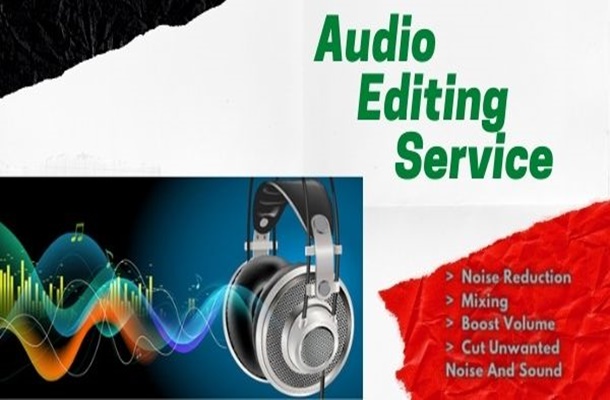 I will edit your audio recording/podcast by reducing noise, repeated words and volume up the voice