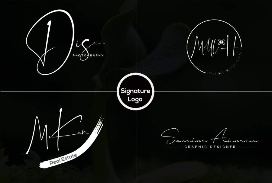 i will do signature logo design 