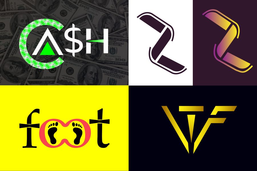 simple unique creative minimalist business logo design