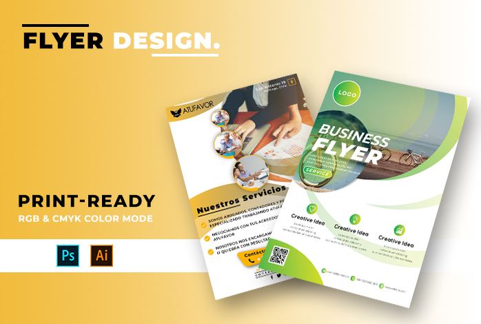 I will create all types of corporate and business flyer template