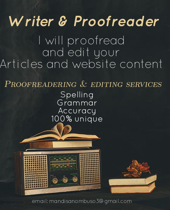 Proofreading Epic by Nombuso M.