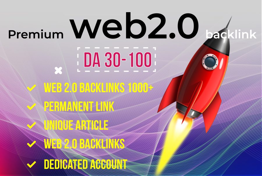 I will build web 2.0 high quality backlink