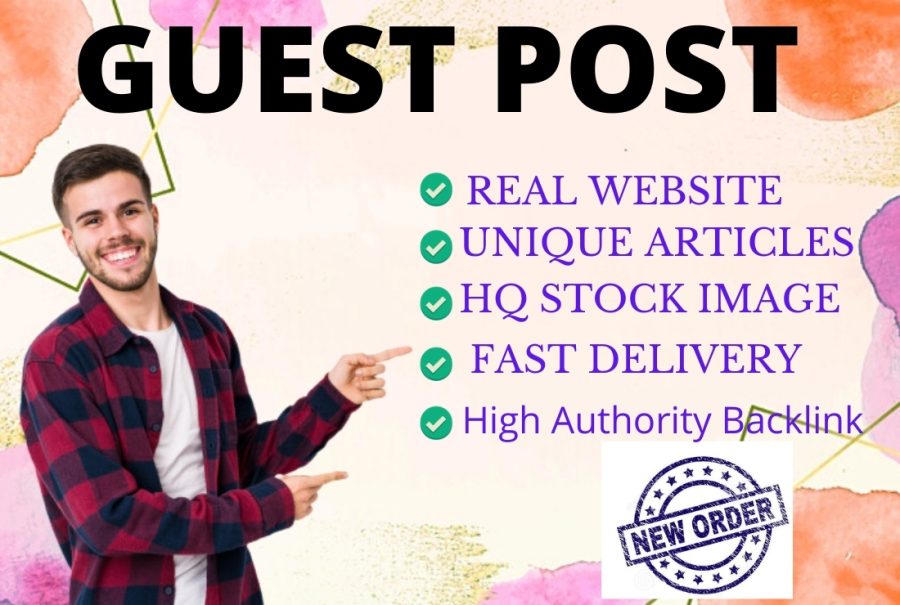 I Will Write And Publish Seo Friendly 5 Permanent Guest Post On High DA, PA Authority Website. 