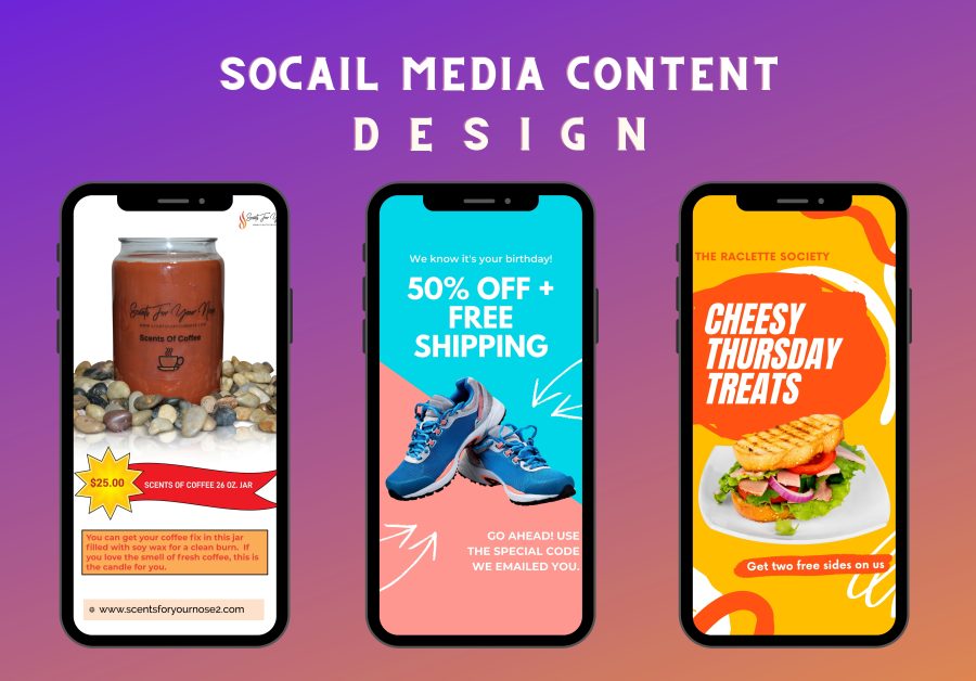 I Will 3 Social Media Content Design_Pinterest Pin_Facebook Ad_Instagram Post