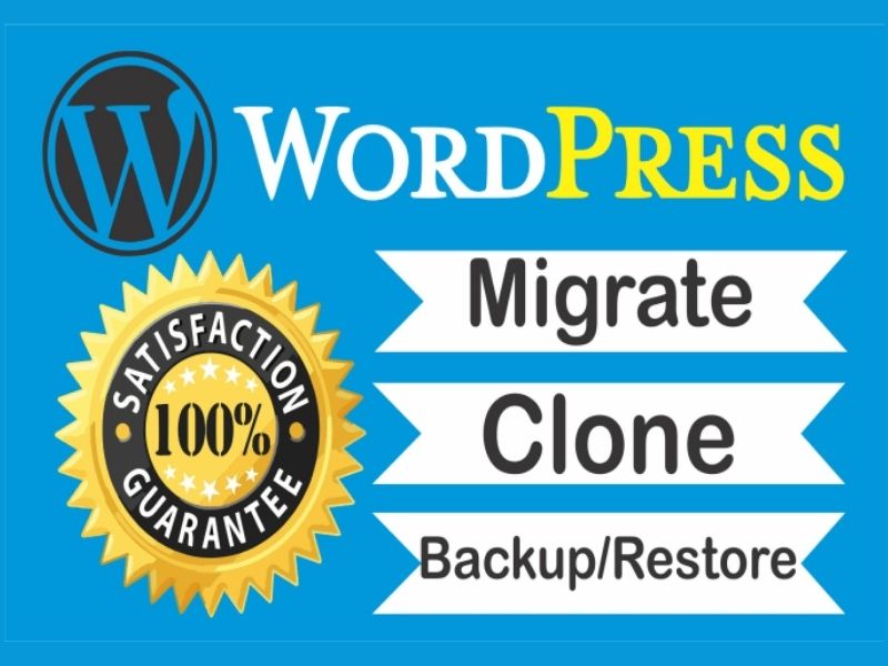 Any migration, transfer, move, clone, restore WordPress website