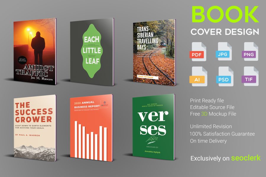 I will design professional book cover design or kindle book cover design