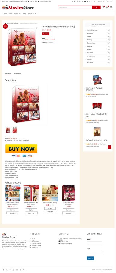 I will design fully automated affiliate store website for income source