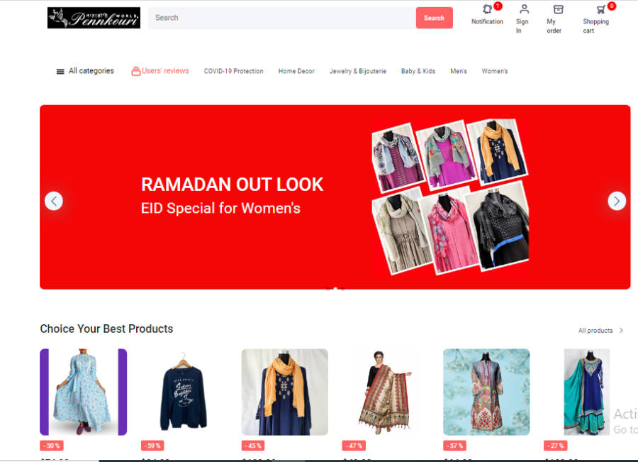I will develop an awesome Seo friendly PHP and Laravel E-commerce web application for you ????