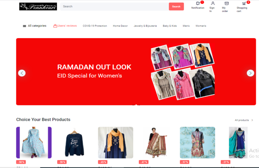 I will develop an awesome Seo friendly PHP and Laravel E-commerce web application for you ????