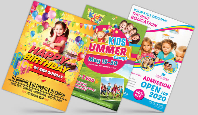 I will design a unique event flyer in One Day
