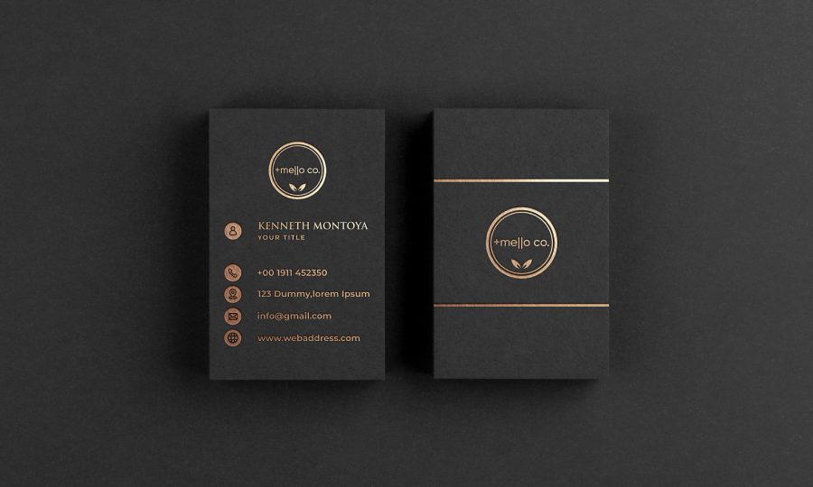 I will design modern, elegant and professional business card