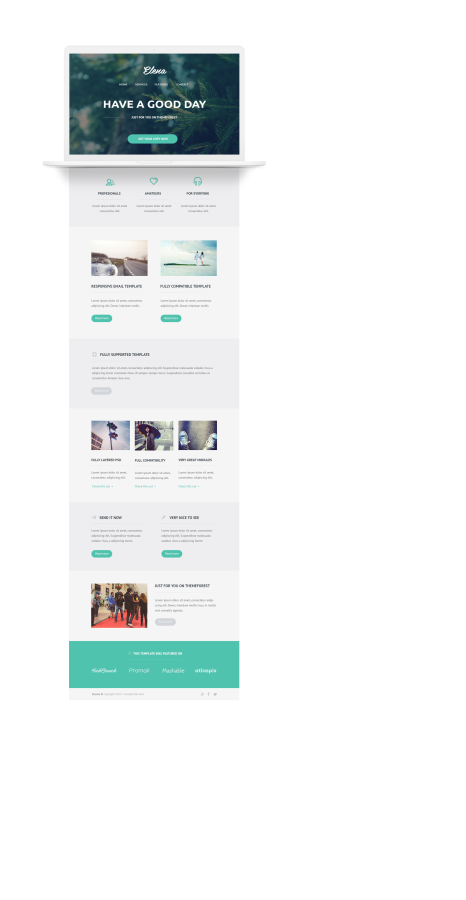 I will design eye catchy responsive email template and newsletter
