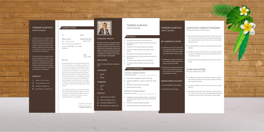 : I will design or edit your resume/cv, cover letter templates