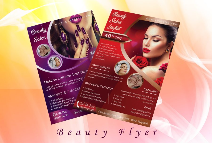 I will unique and professional design any kind of flyer