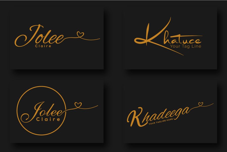 I will do modern luxury handwritten signature logo within 8 hours