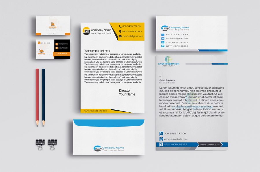 I will design Professional Business card, Letterhead and all Stationery Items