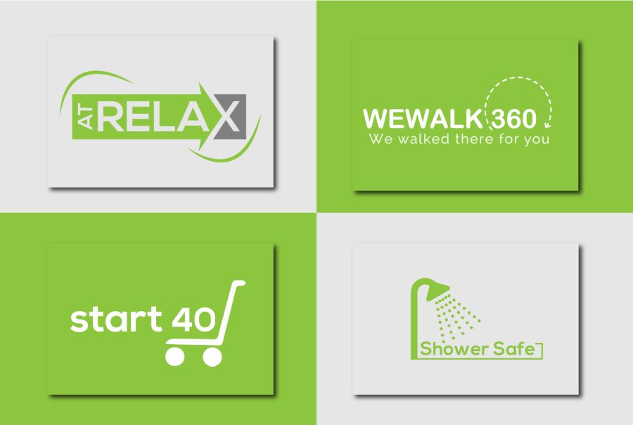 I will do flat minimalist business logo design for your brand