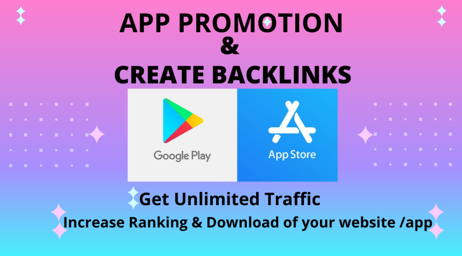ASO, App Promotion and create BACKLINKS for your App/Game