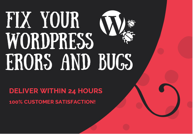  fix wordpress issues, error, bug or update wordpress website