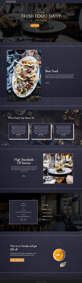 I Will Create Restaurant Website With App
